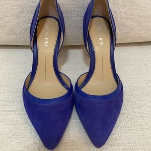 Gianni Bini Lenon royal blue heels